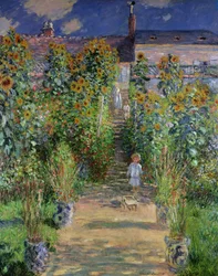 Le jardin de Monet à Vétheuil (1880)
